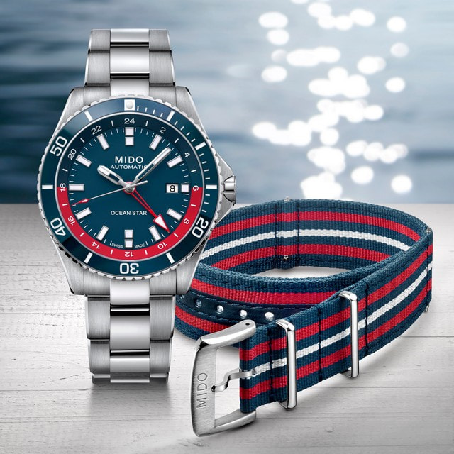 ミドーオーシャンスターGMT Amazon.com: MIDO Ocean Star GMT - Swiss Automatic Watch for