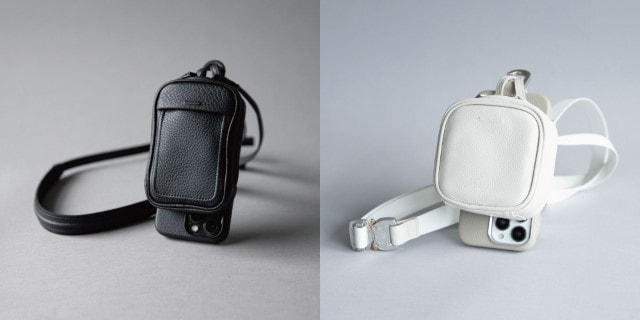 土屋鞄製造所 objcts.ioからアイコニックな新型レザースマホショルダー