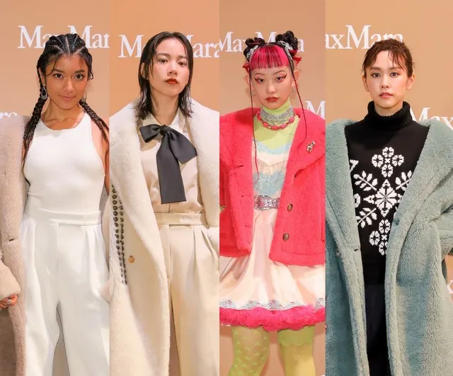 マックスマーラ「テディベア コート」誕生10周年のイベントにローラや