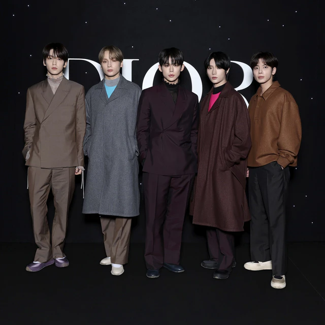 ディオールを纏うTOMORROW X TOGETHER、北村匠海他の