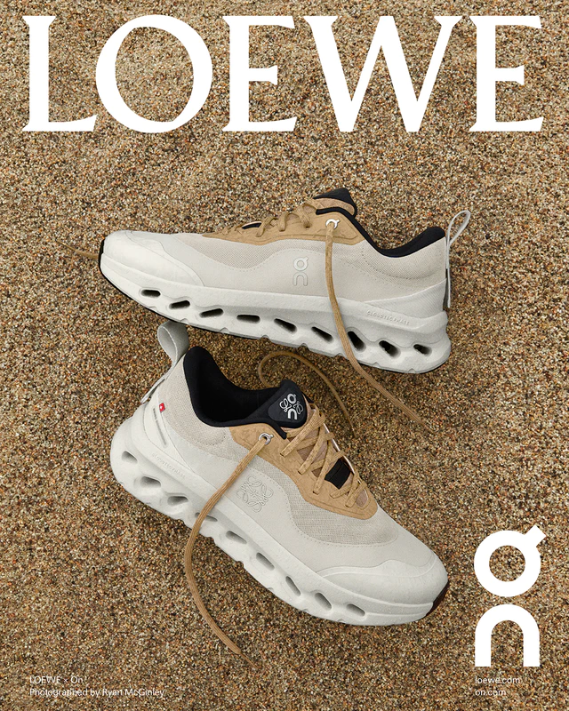 ロエベ LOEWE x On 最新コレクションをカリフォルニアの風景を