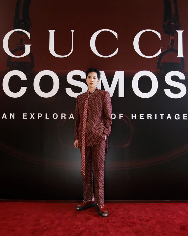 グッチ 日本上陸60周年展「GUCCI COSMOS」スペシャルレセプションに志