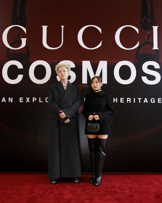 グッチ 日本上陸60周年展「GUCCI COSMOS」スペシャルレセプションに志