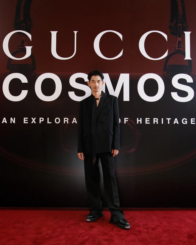 グッチ 日本上陸60周年展「GUCCI COSMOS」スペシャルレセプションに志