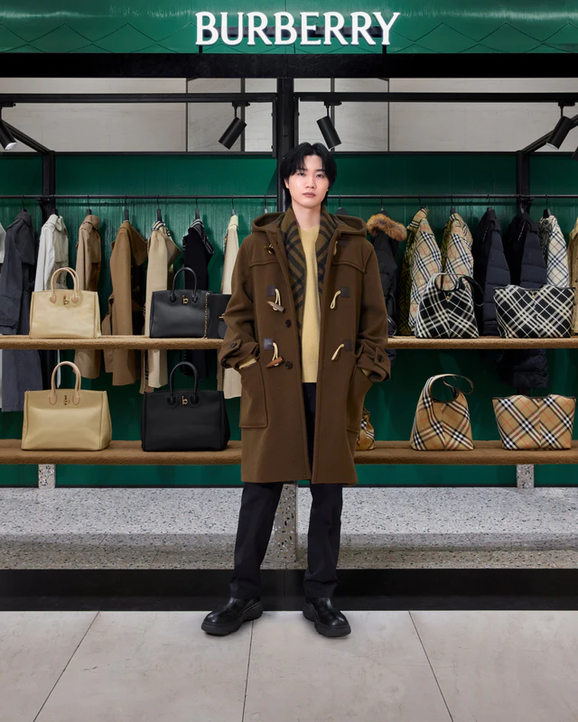 バーバリー 阪急うめだ本店 アウターウェアの期間限定ポップアップ