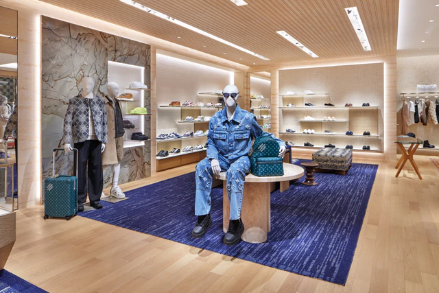 ルイ・ヴィトン 自然と調和する洗練空間へ、仙台藤崎店リニューアル