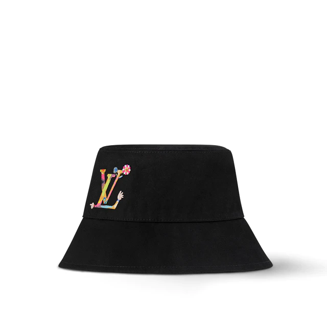 村上隆コラボ【Louis Vuitton】バケットハット スーパーフラット ルイ・ヴィトン コラボ再び「ルイ・ヴィトン × 村上隆