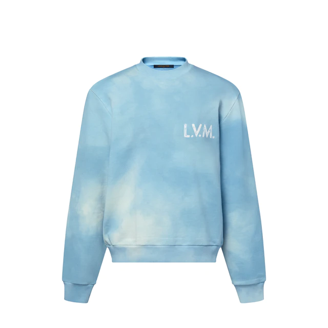 ルイ・ヴィトン：タイダイ スウェットシャツ コットン 100%