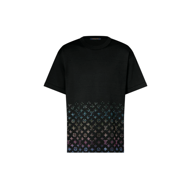 【25S】LOUIS VUITTON モノグラムフラワーグラディエントTシャツ モノグラム フラワー 3DグラディエントプリントTシャツ ｜ルイ