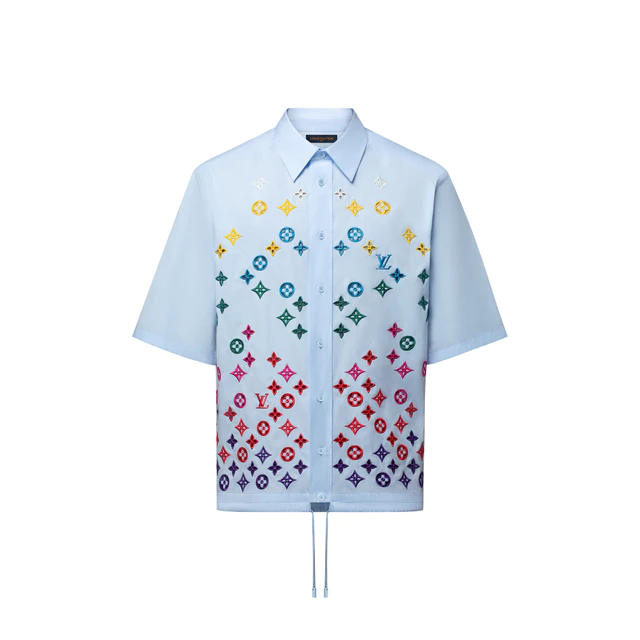 【25S】LOUIS VUITTON モノグラムフラワーグラディエントTシャツ 25S】LOUIS VUITTON モノグラムフラワーグラディエントTシャツ