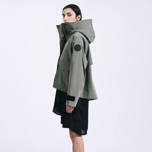 カナダグース Tofino Rain Jacket Black Label