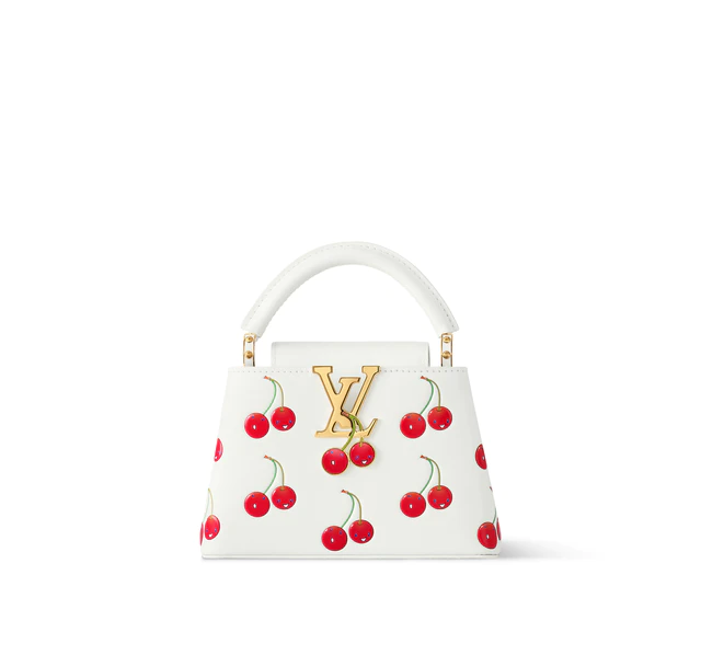 ルイ・ヴィトン モノグラム·チェリー キャンバス：LV x TM カプシーヌ MINI
