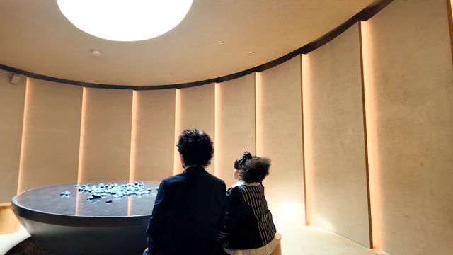 黒柳徹子さんが大阪・関西万博カルティエのウーマンズパビリオンに来館 「MA」