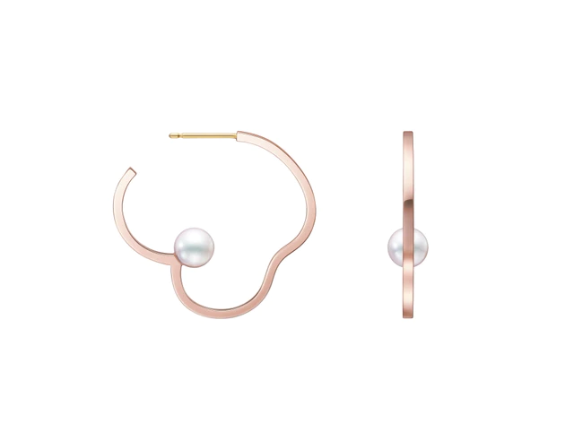 TASAKI チャンツ イヤリング［18K SAKURAGOLD™、あこや真珠］