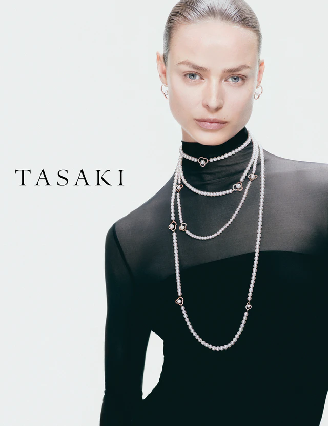 TASAKI チャンツ シグネチャー ダイヤモンド パヴェ ネックレス