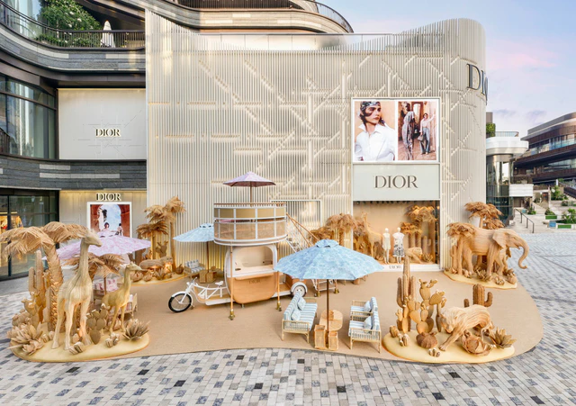 ディオール「ディオリビエラ」カプセルコレクション SHANGHAI QIANTAN