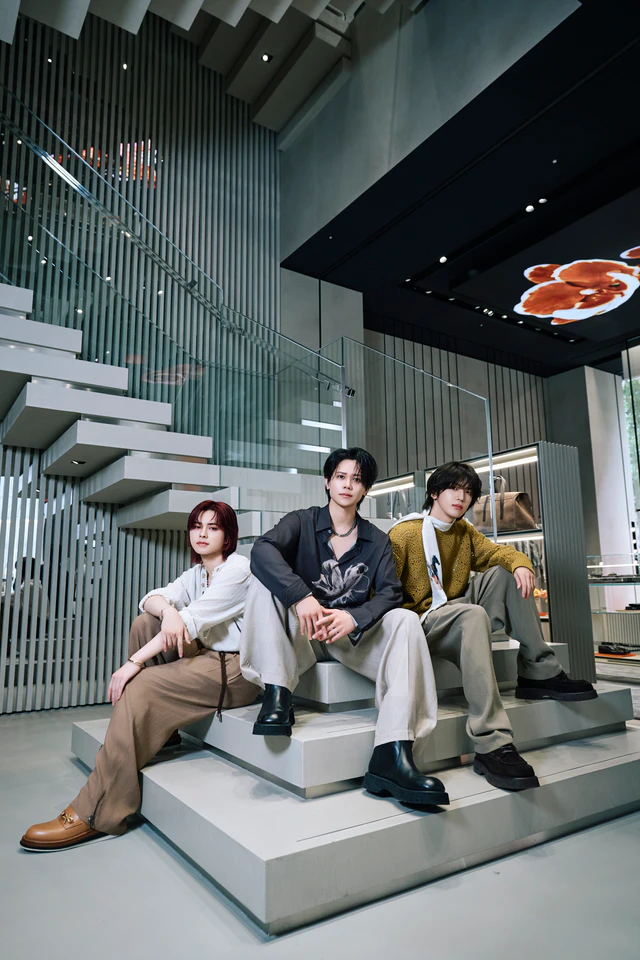 INI 松田迅さん、藤牧京介さん、髙塚大夢さん