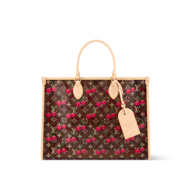 ルイ・ヴィトン ：LV × TM オンザゴー GM　PVC素材