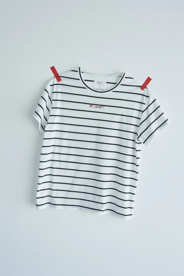 アニエスベー トゥービー＆green label relaxing TO B. B. COOL BORDER TS