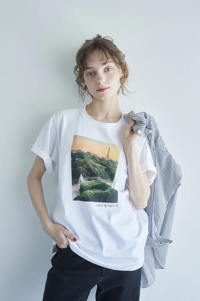 アニエスベー トゥービー＆green label relaxing TO B. PHOTO PT TS