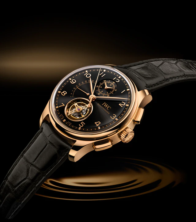 IWCの名作「ポルトギーゼ」が進化、3大複雑機構とオブシディアンカラーで魅せる限定モデル登場