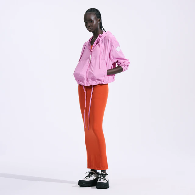 カナダグース サマーコレクション2025 Kaslo Cropped Jacket White Label
