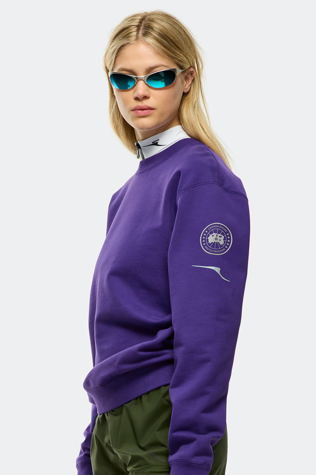 カナダグース カプセルコレクション「SNOW GOOSE BY CANADA GOOSE」Dawn Crew(カラー:Violet Eclipse)
