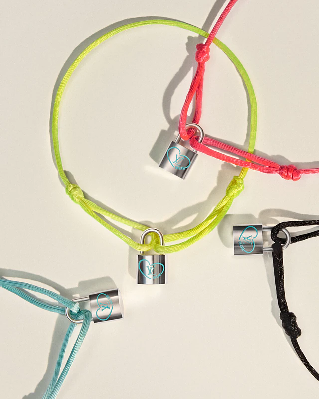 Louis Vuitton シルバー・ロックイットハート フィリックスコラボ Louis Vuitton and Felix Team on Silver Lockit Collection for