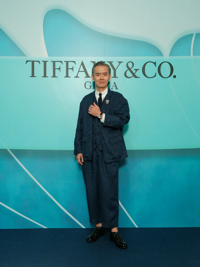 「ティファニー 銀座」オープニングセレモニー 渡部 篤郎