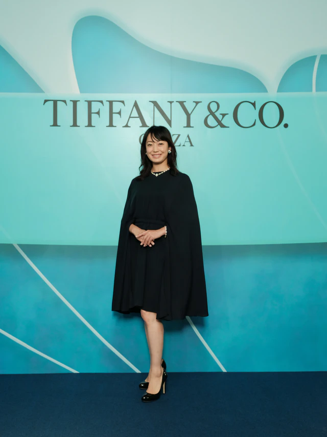 「ティファニー 銀座」オープニングセレモニー 菅野 美穂