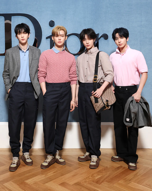 ステージ裏の煌めき、TOMORROW X TOGETHERが着用したディオールの芸術的ジュエリー