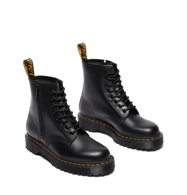 Dr. Martens QUAD ZIP UK3 ダブルソール　フロントジップ Dr. Martens Jadon Quad Zip Boots in Black | Lyst