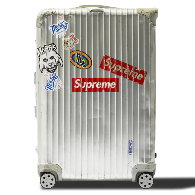 リモワ ユーズドスーツケース「RE-CRAFTED」プログラム Topas Check-In L Silver 2006年製造