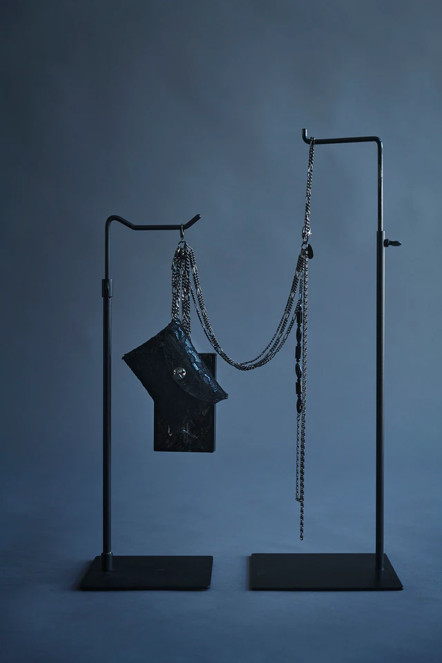 ヨウジヤマモト discord Yohji Yamamoto TROUSSE CHARM SHOULDER