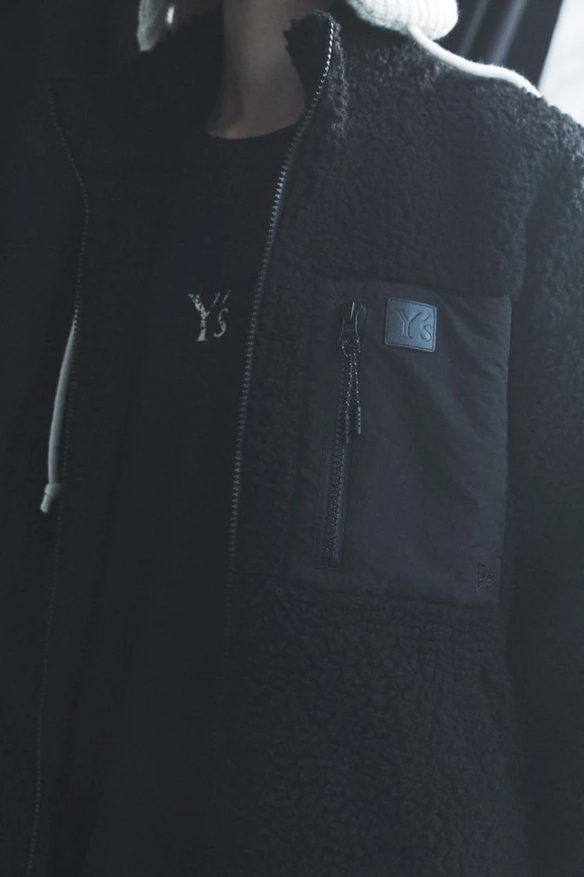 ヨウジヤマモト Y’s×ニューエラ 2025-2026秋冬コレクション Boa Jacket