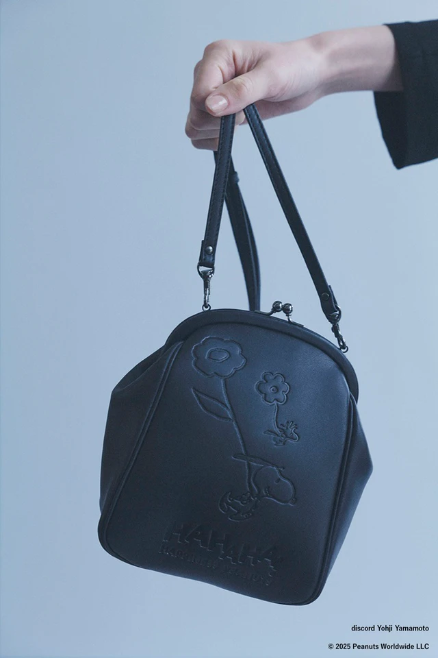 ヨウジヤマモト discord × PEANUTS CLASP POUCH