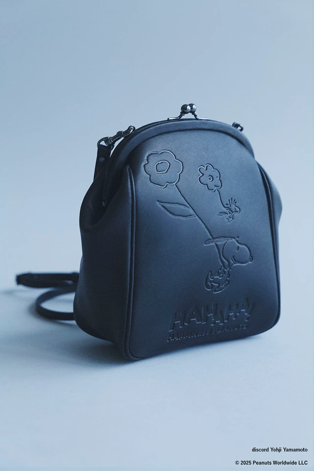 ヨウジヤマモト discord × PEANUTS CLASP POUCH