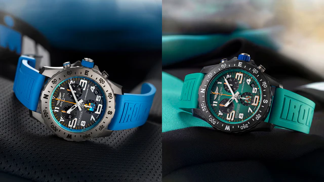 ブライトリング×IRONMAN 限定Endurance Pro。ニースとカイルアコナ、マルベーリャを刻む44mmスポーツウオッチの核心
