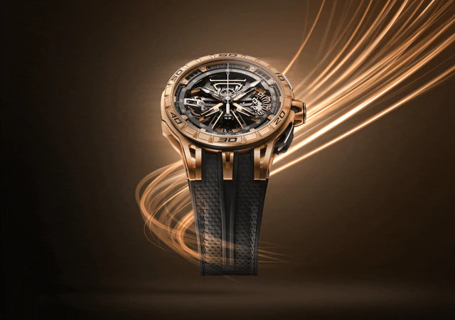 ロジェ・デュブイ新作クロノ 限定88本の「Excalibur Spider Flyback Chronograph」120°RMCと12°傾斜バランスを搭載
