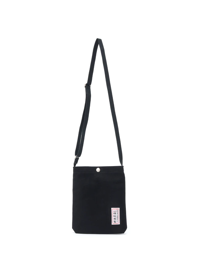 ヨウジヤマモト WILDSIDE×一澤帆布 綿帆布製小型ポシェット