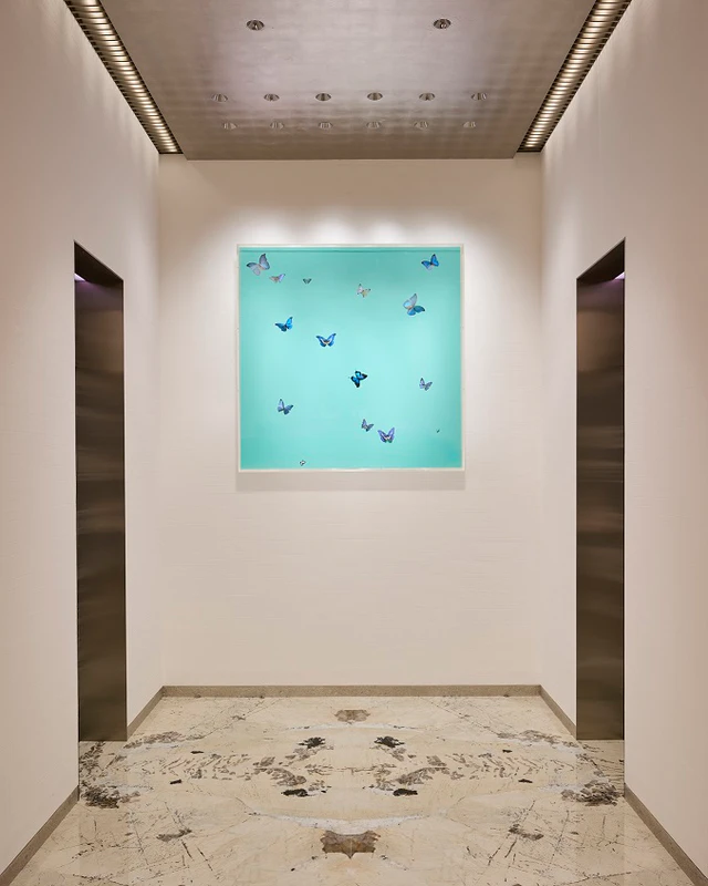 ティファニー 銀座 ダミアン・ハースト『Tiffany Superb』2024年