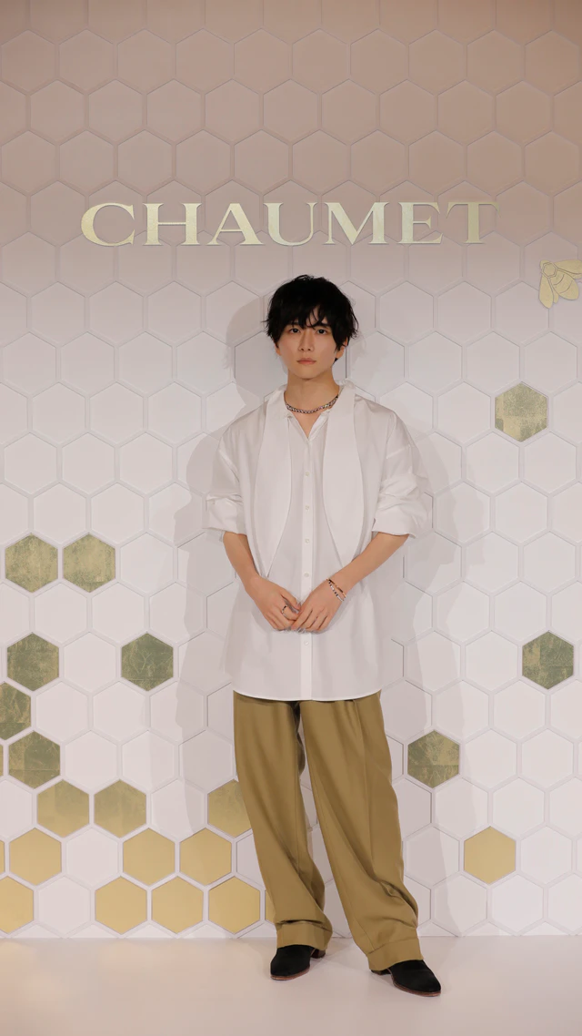 ショーメ 大阪・関西万博2025フランス館にて板垣李光人さん