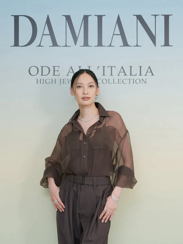 ダミアーニ Ode all'Italia マスターピース コレクション日本お披露目会の大政絢