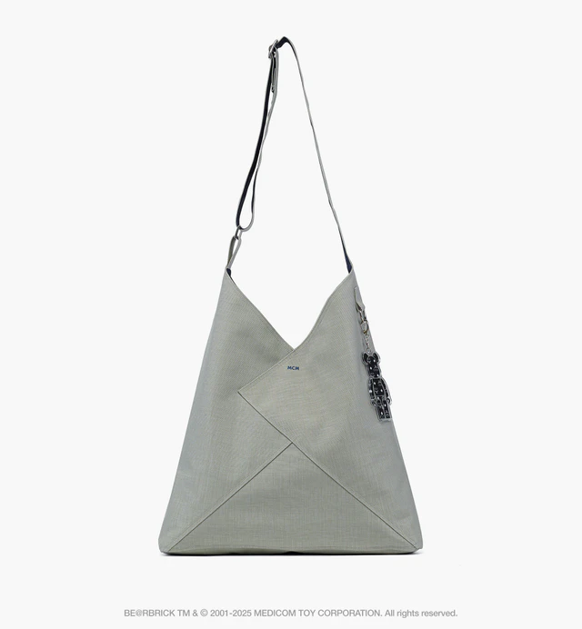 MCM X BE@RBRICK Aren Shoulder Bag w/ Charm