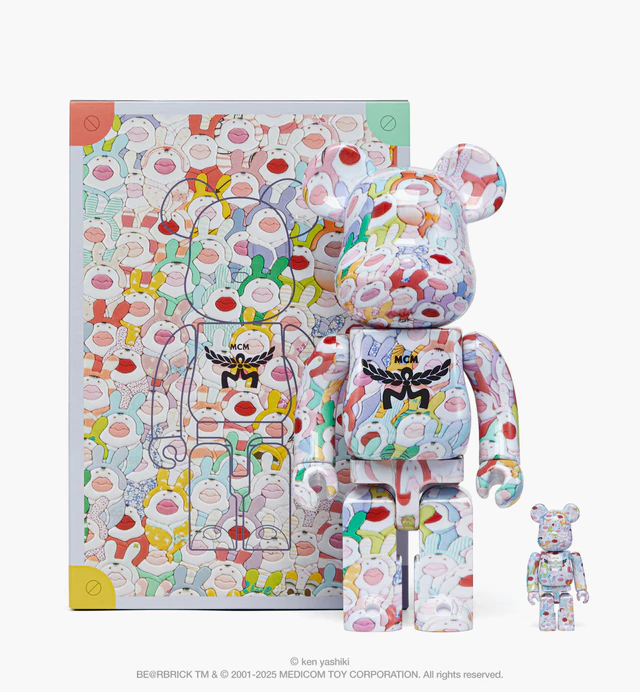 MCM X BE@RBRICK ken yashiki 100% & 400% Set