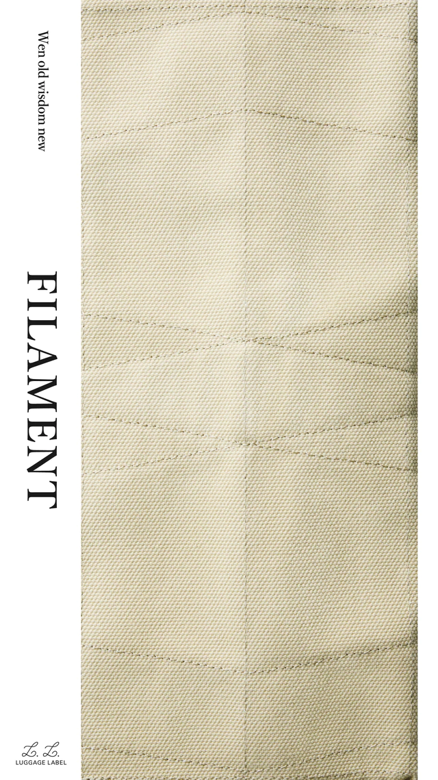 吉田カバン LUGGAGE LABEL の約一年ぶり新作『FILAMENT』が登場