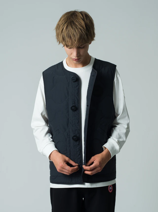 カナダグース Mclean Vest Japan Exclusive(カラー:Black)
