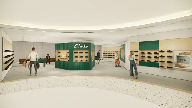 クラークスが日本最大規模の旗艦店を高輪にオープン、限定復刻や注目シューズも展開