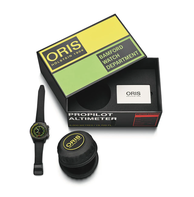 Oris × Bamford、自由な発想と先進技術で仕上げた新作タイムピースを発表