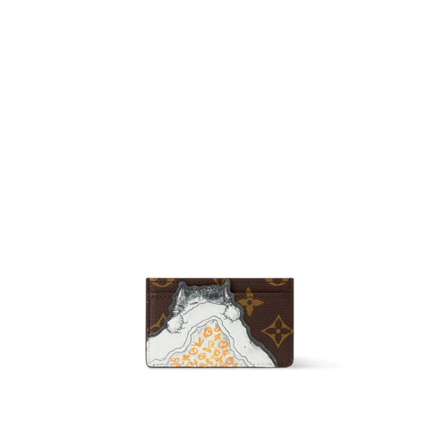 ルイ・ヴィトン ：カードケース ポルト カルト·キャット ナップ モノグラム·キャンバス